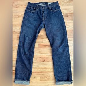Gap 1969 Visalia Mills Selvedge Denim Jeans